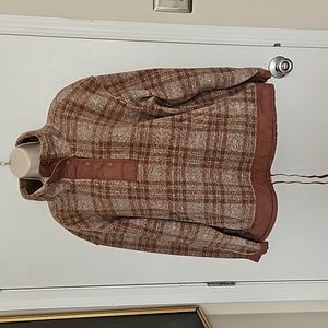 REI Norseland Plaid Pullover Fleece Size L